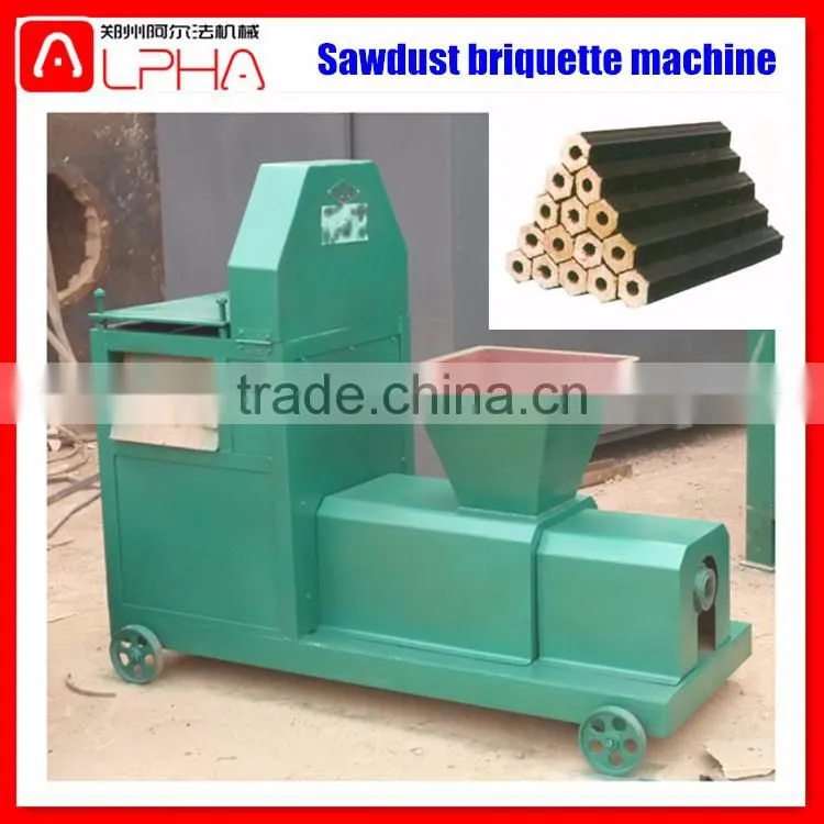 Automatic charcoal briquette machine wood briquetting machine