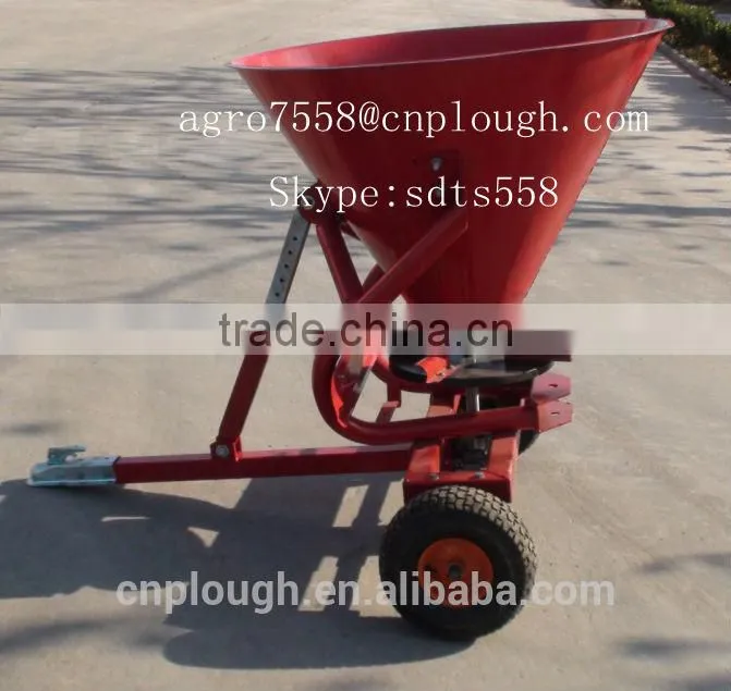 fertilizer spreader with wheels