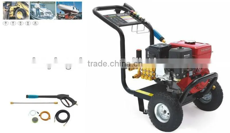 2013 CE approved 13hp gasoline high pressure washer engine fuel solar panel cleaning system