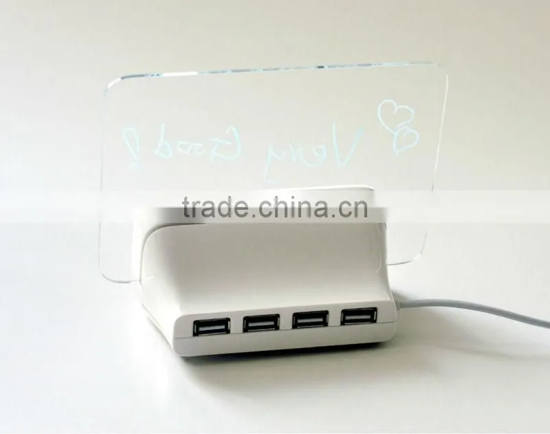 Memo board Digital Alarm Clock with Phone Charrger