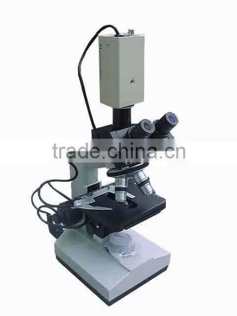 Best Seller XSZ-107BN Trinocular Microscope with CCD Connected TV