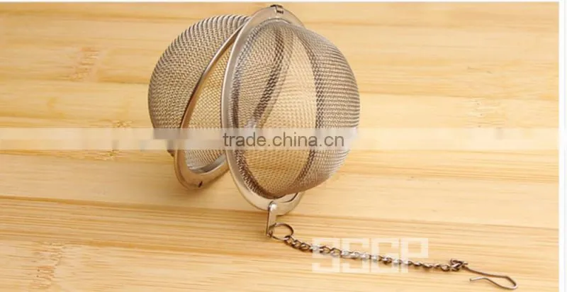 Eco-friendly food grade stainless steel tea infuser ball