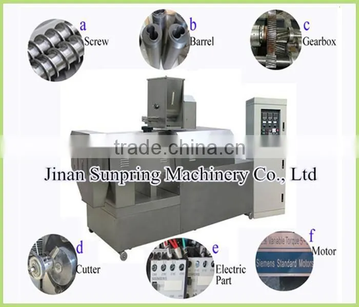 Hot sale SP70 CE Certificate Artificial rice machine/making machinery/extruder in China