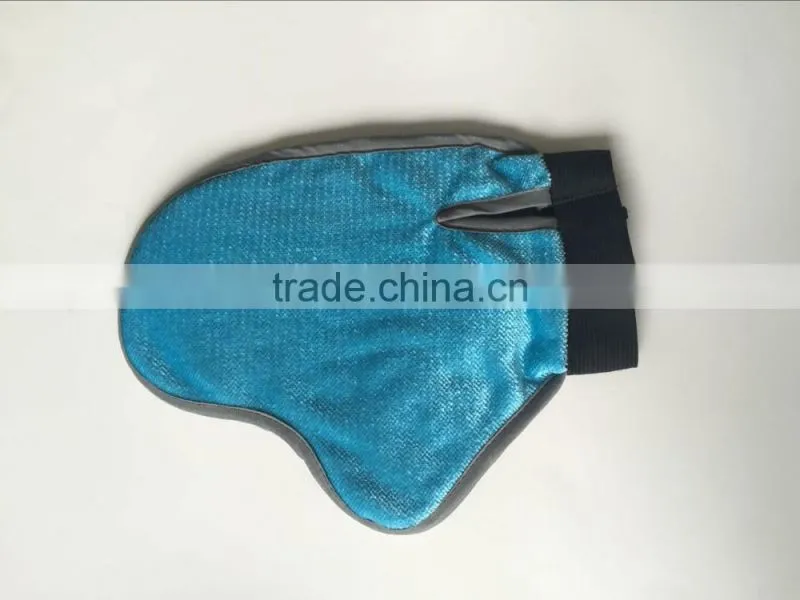 Pet Grooming washing Glove, dog cat Cleaning gloves