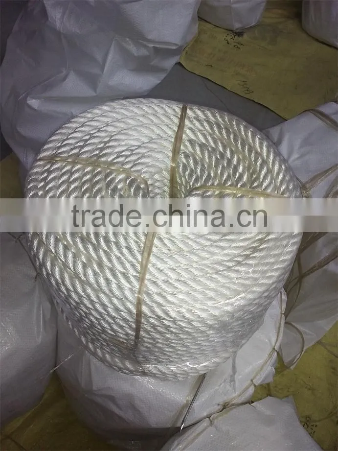 Twisted rope type Nylon rope for sale