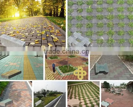 QTJ4-25B HongFa semi-automatic concrete brick machine