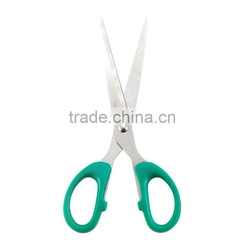 Safety green silicone scissor with high quality ,OEM welcome