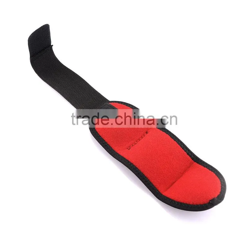 Wrap-around Black Neoprene Sports Wrist Support Band Protector Guard Brace Pad