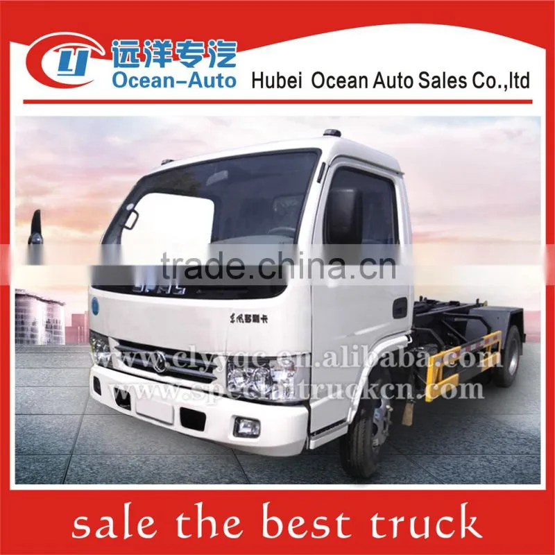 DongFeng 4x2 small hook lift truck
