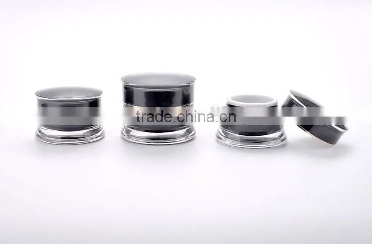 Empty 30ml skin care acrylic lotion pump bottle