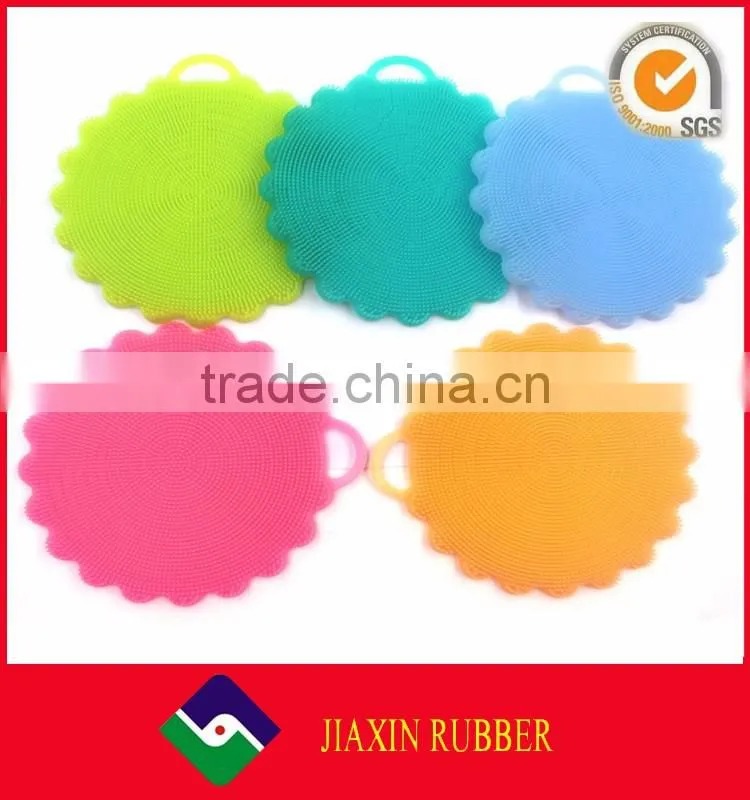 Dish washing brush fruit vegetable dish cleaner Food grade silicone multi-purpose cleaning brush