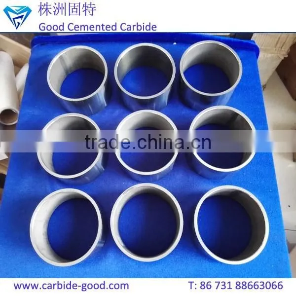 OEM round tungsten carbide die bushing /cemented sleeve