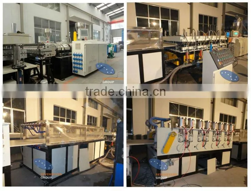 Rigid celuka PVC foam board machine