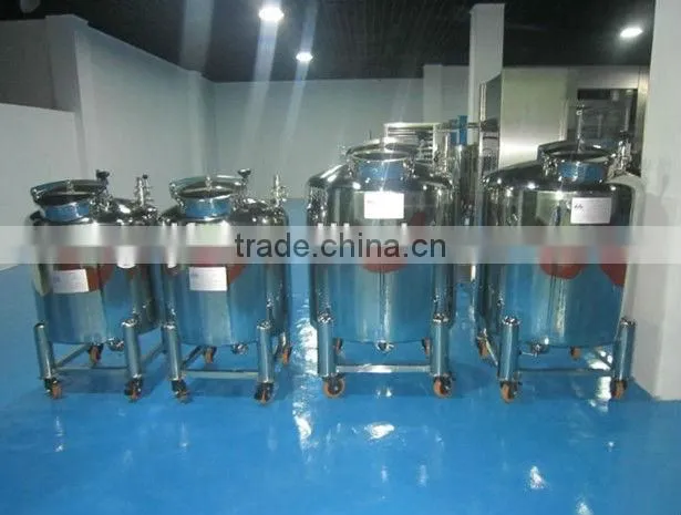 Beverage storage tank made by food grade stainless steel