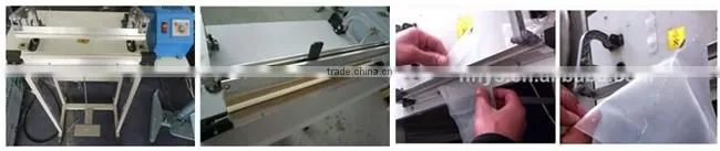Plastic Film Bags Heat Sealing and Cutting Machine