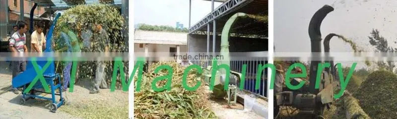 15kw 10t/h feed processing corn straw stalk chaff cutter