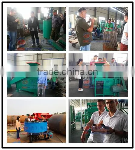 charcoal coal sawdust dust press pressing machine
