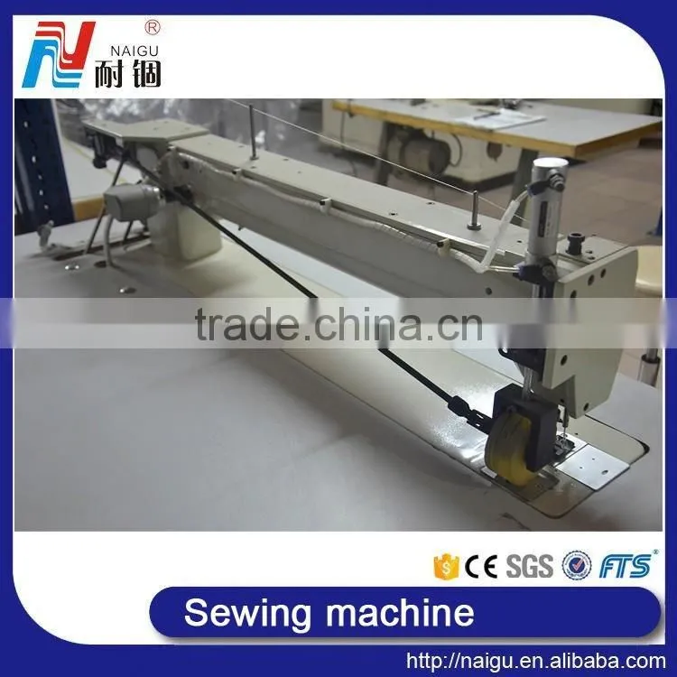 China NaiGu long-arm label sewing machine for sewing mattress trademark