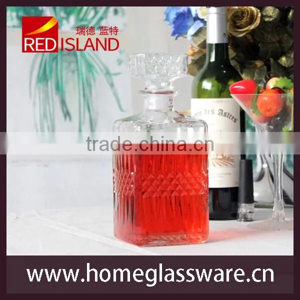whisky glass bottle