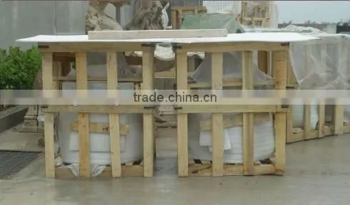 White Marble Elephant Carving