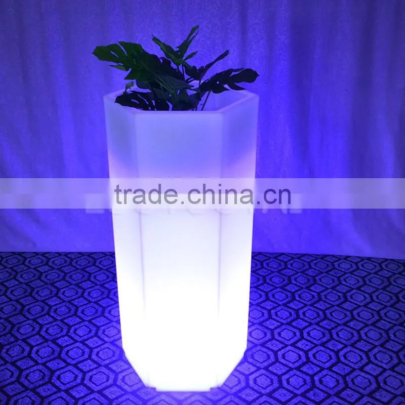 2015 New Cordless Waterproof Rechargeable RGBW Multi Color LED Light up bar ice bucket LTT-SI01