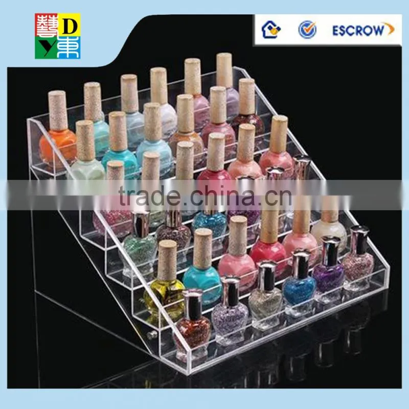 Acrylic cosmetic display lipstick stand holder/detachable floor standing acrylic display from Shenzhen Yidong