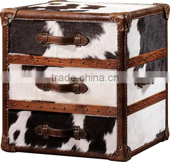 2016 antique sutcase set for living room T805#