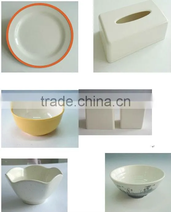 Children food tray with handle with SGS certificate and high quality of 100% melamine material