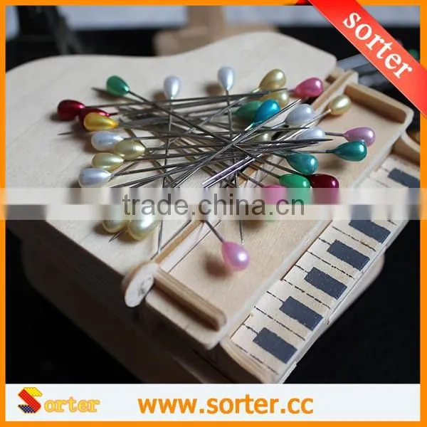 pear head steel pins pear head pin pearl head pin