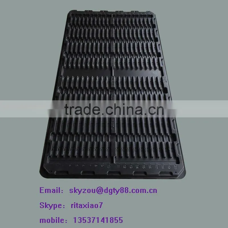 hotsale vacuum forming plastic nursery tray plant trays