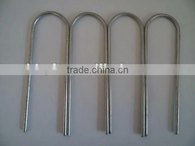 Staples/ Galvanized ground pin china supplier