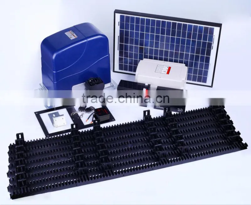 Automatic Solar Electric Sliding Gate Motor with Remotes