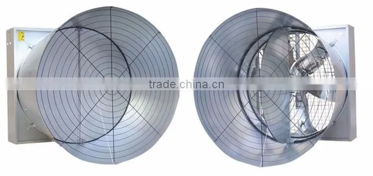 Heracles Trade Assurance betterfly cone type exhaust fan /ventilation fan for equipmment poultry