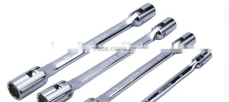 Berrylion Chrome Vanadium Steel Socket Wrench Both end of Socket Wrench