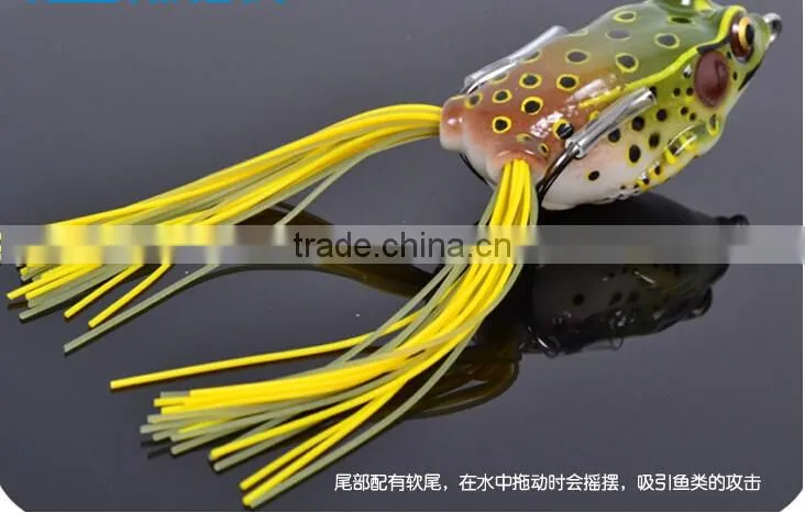 Model LYO3 Frog super soft Lures 55mm 14g floating fishing bait