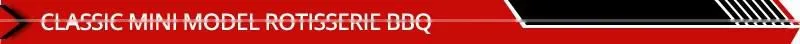 Best Quality BBQ Rotisserie Machine Available at Low Wholesale Price