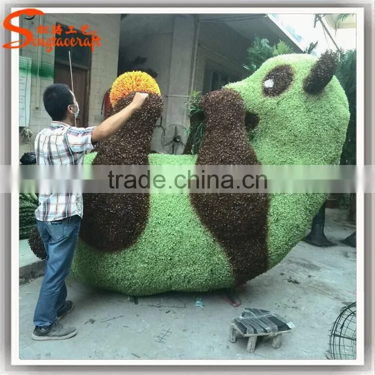 new product artificial cutter animal topiary fake grass animal topiary