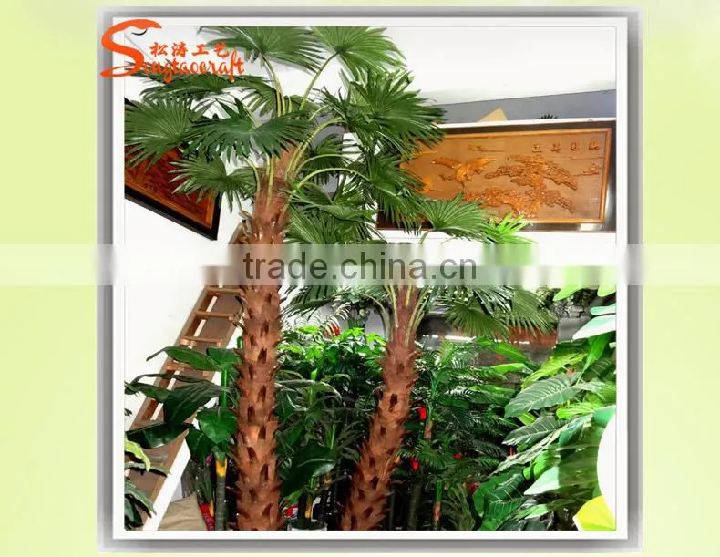 factory wholesale Island decoration plants of Washington palm tree artificial palm tree