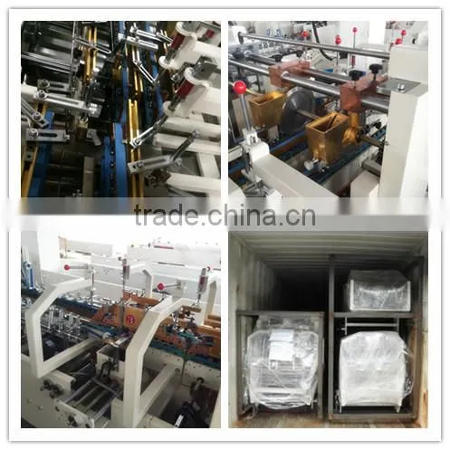 SHH pre-folding and bottom lock automatic folder gluer machine
