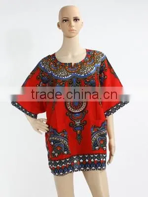 Wholesale African Tradition Summer Wearing Unisex African Shirts Dashiki