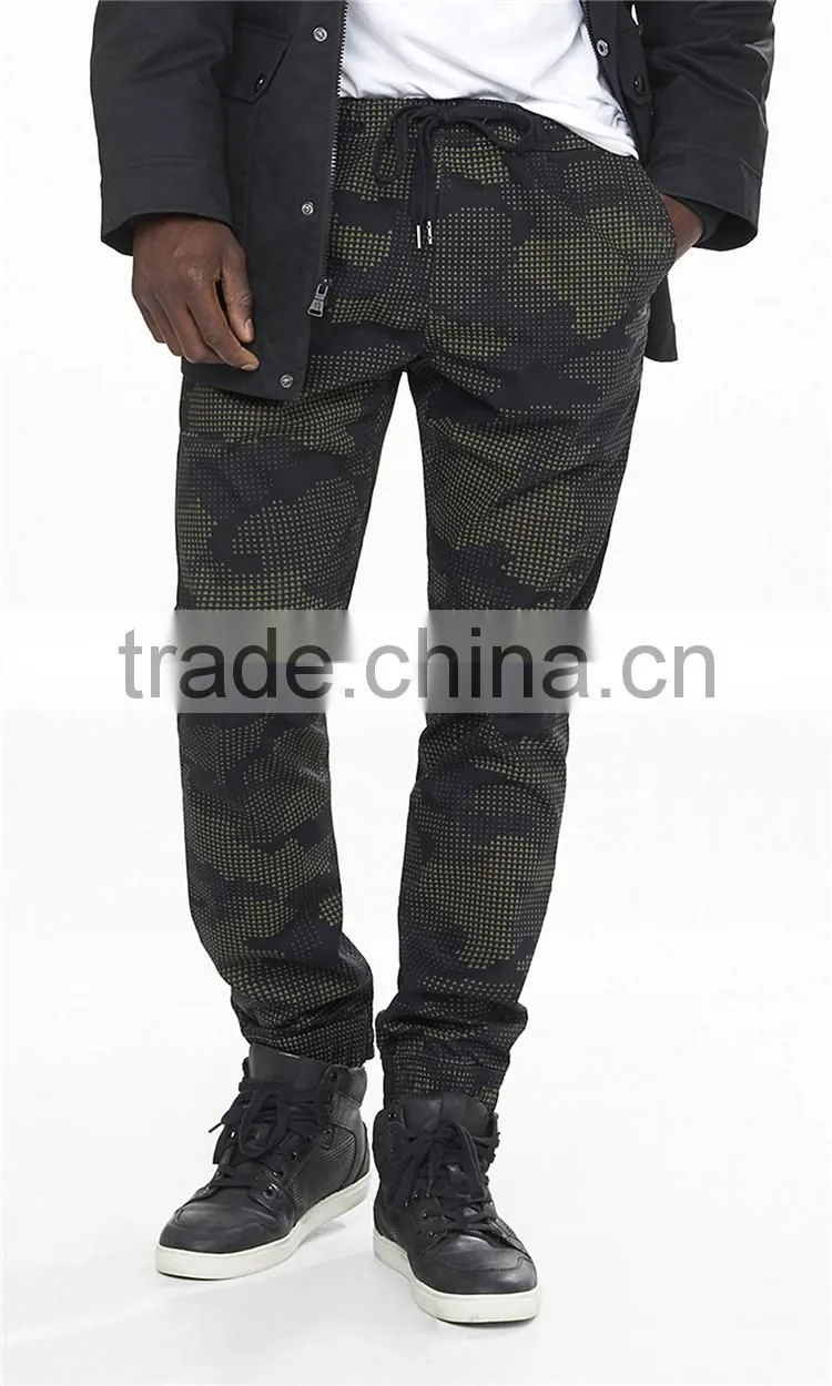 Mens cheap army print trousers for sale
