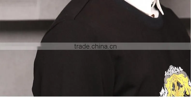 2015 Young men's leisure sets round collar hoodies/sweatshirts