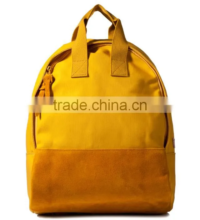 Promotion canvas backpack canvas school bag for girls