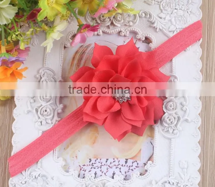 2014 Newest Styles Cute kids bowknot Elastic hair accessories Baby Girl Headband beautiful Baby Girl Headband fast delivery