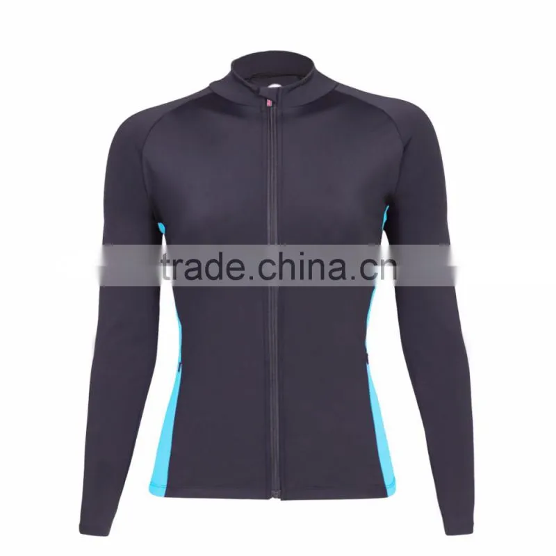 Beroy Custom Long Sleeve Zip Up Workout Jacket, Fitness Tracksuit Jogging Tops Running Jacket