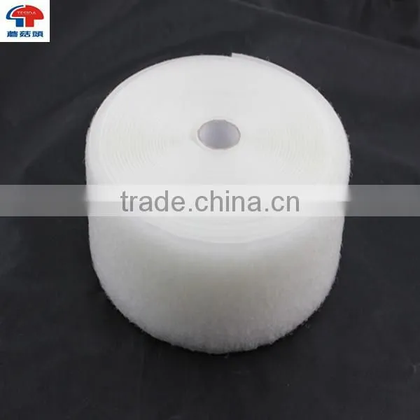 Custpmized reusable 100% nylon hook and loop fastener tape