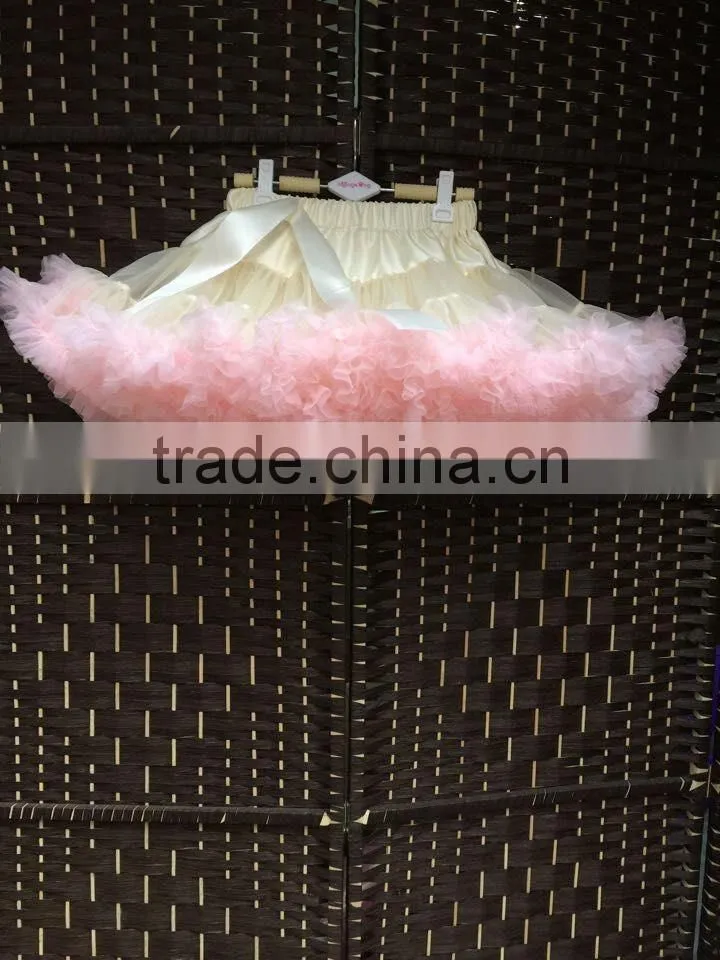 Baby Girls Fluffy Chiffon pettiskirt tutu Girls princess skirt Party costume dance wear 20 colors 0-10 Yrs