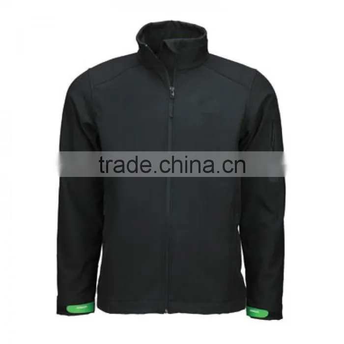 Black Waterproof Softshell Hiking Wear for men