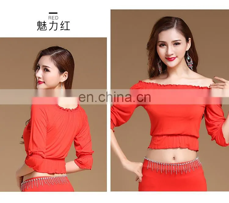 S-3120 Modal women belly dance training clothes