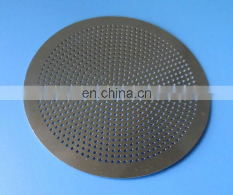 low price precision perforated metal mesh speaker grille with glue